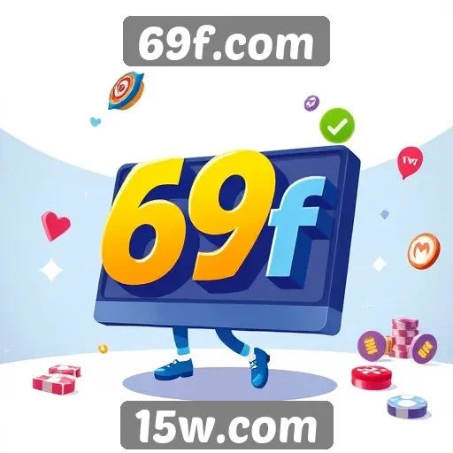 Estratégias de marketing do site de jogos 69f.com