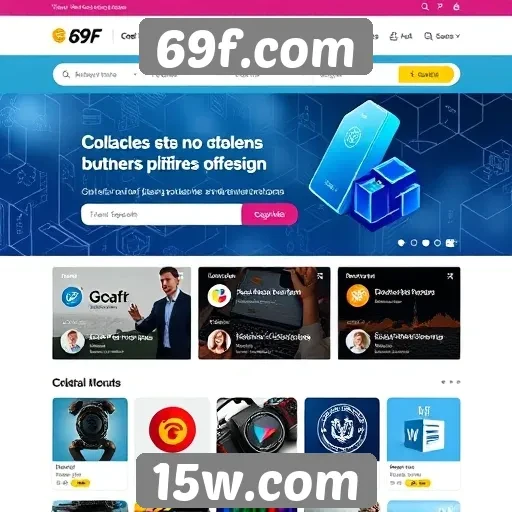 Interface do usuário do 69f.com e sua navegabilidade